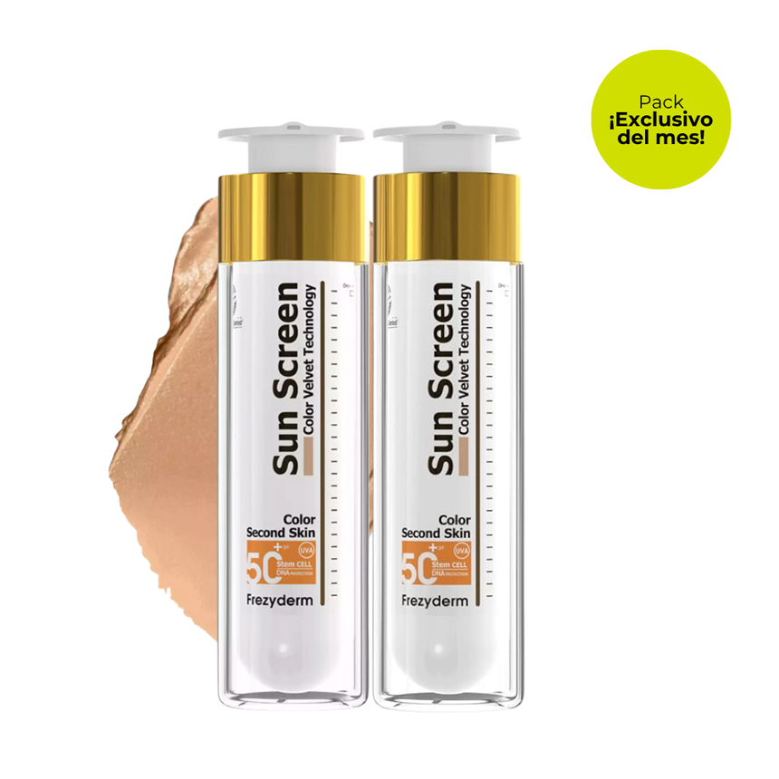 Frezyderm Pack Dúo Sun Screen Velvet Con Color