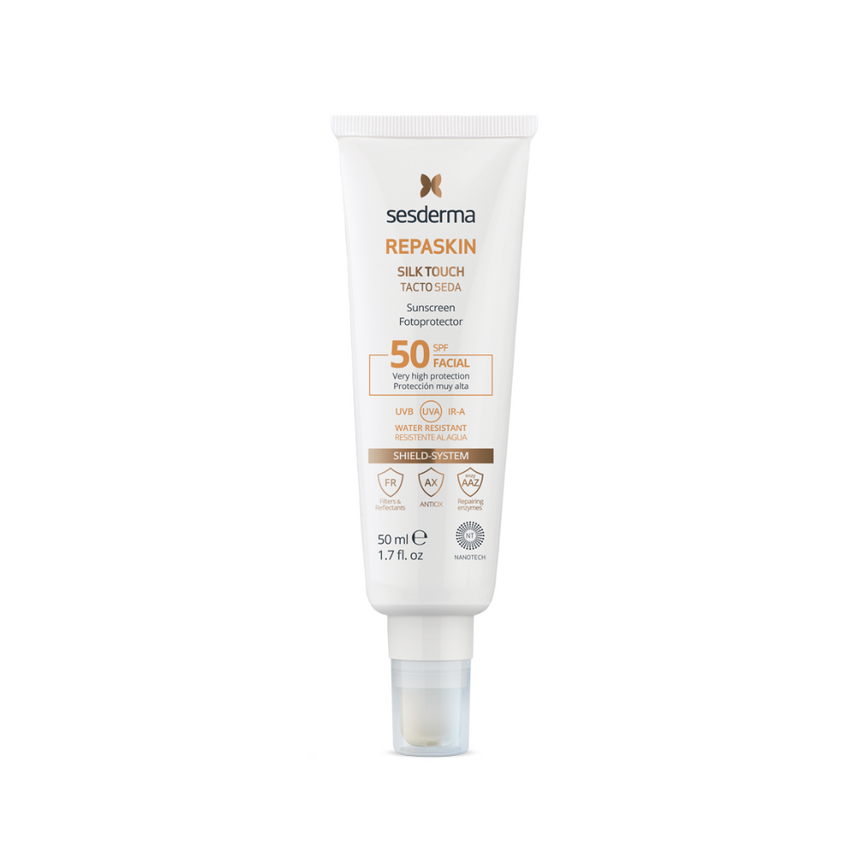 RXC Sesderma Repaskin Facial Tacto Seda SPF50 50 ml.