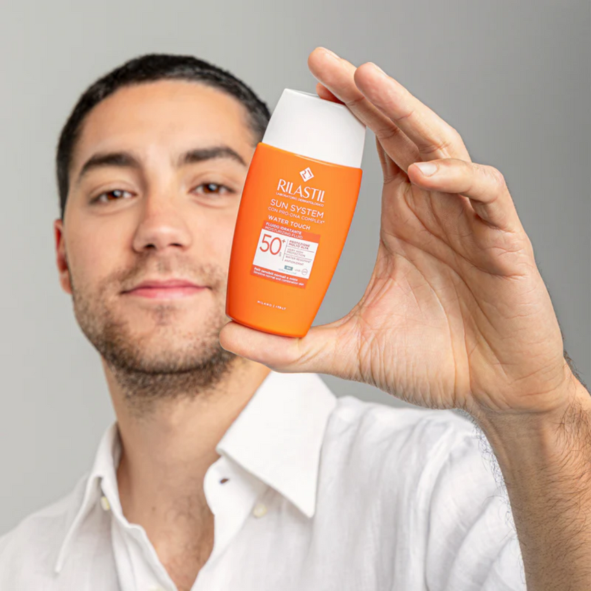 Rilastil Fotoprotector Sun System Water Touch Fluido SPF50+ 50 ml.