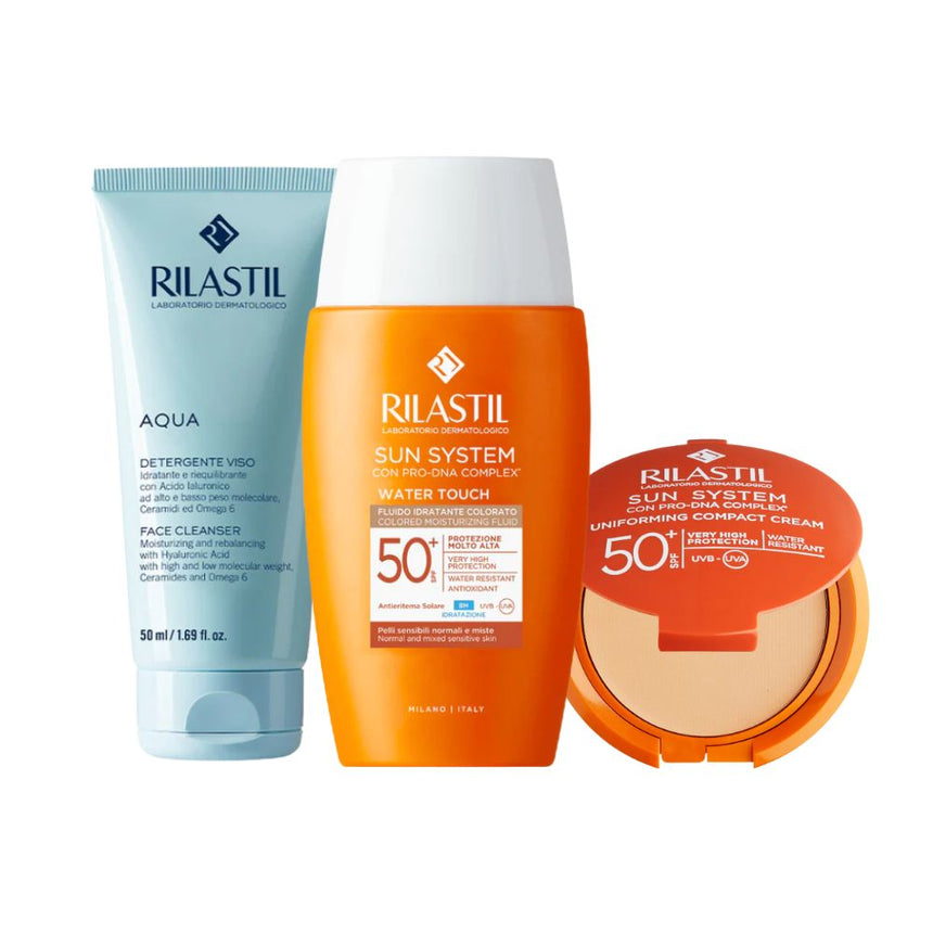 Rilastil Pack Protección facial diaria con color