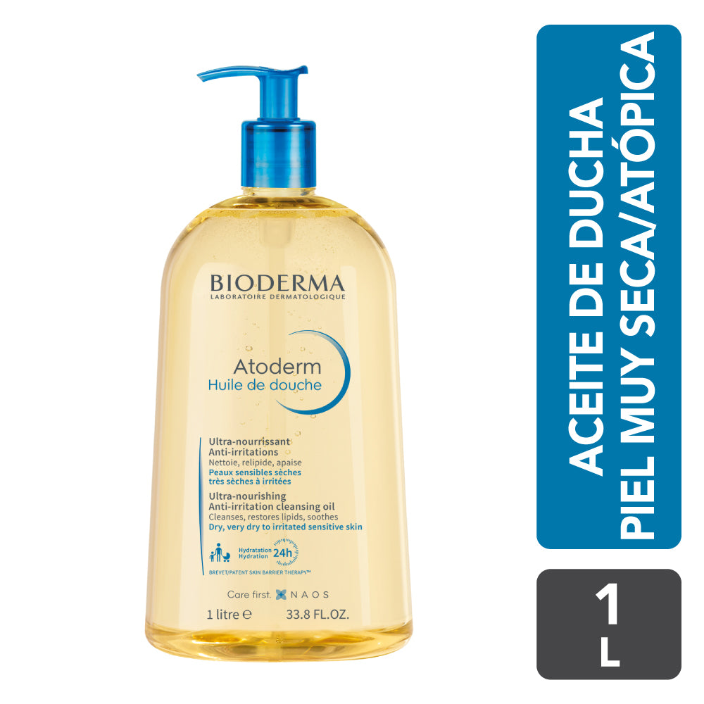 Bioderma Atoderm Huile de Douche 1 L.