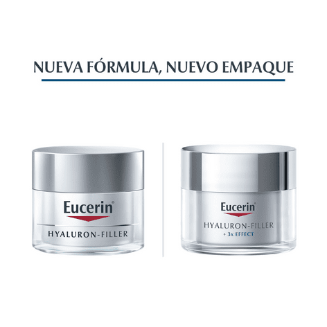 Eucerin Hyaluron Filler + 3x Effect Crema Facial de Día Piel Seca FPS15 50 ml.