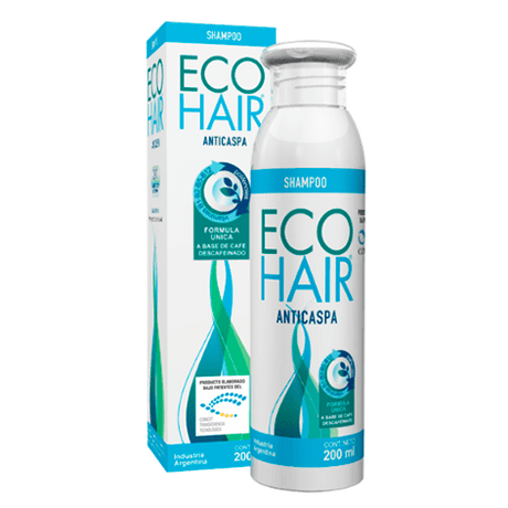 EcoHair Shampoo Anticaspa 200 ml.
