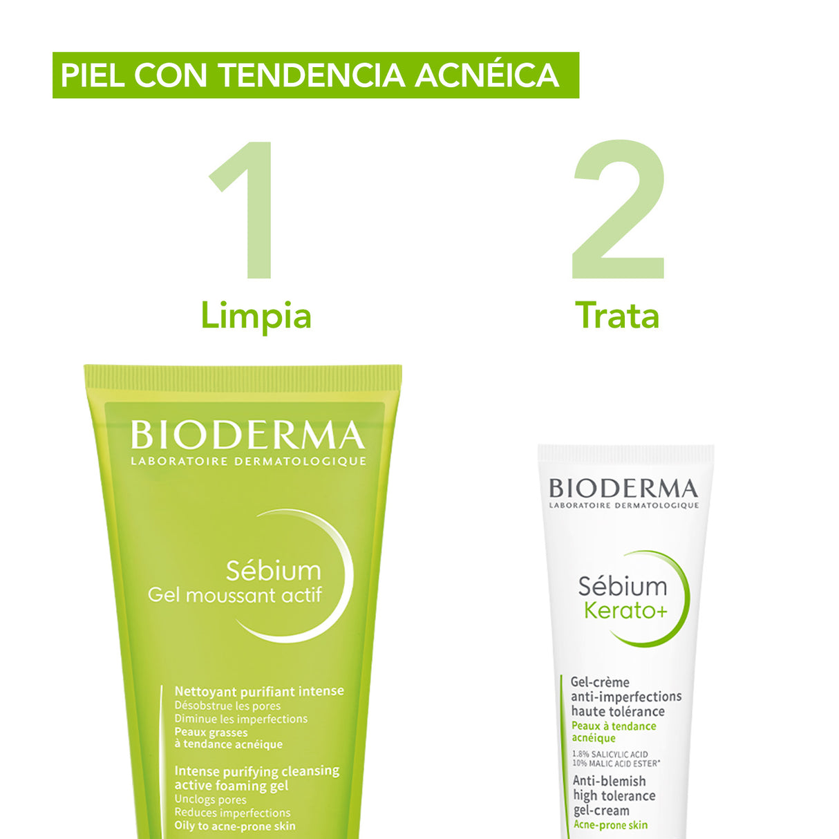 Bioderma Sébium Kerato+ 30 ml.