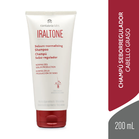 Champú Seborregulador IRALTONE 200 ml.