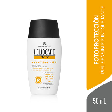 Fotoprotector HELIOCARE 360º Mineral Tolerance Fluid SPF 50 50 ml.