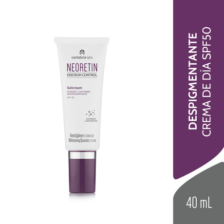 Antimanchas NEORETIN Discrom Control Gelcream SPF 50 40 ml.