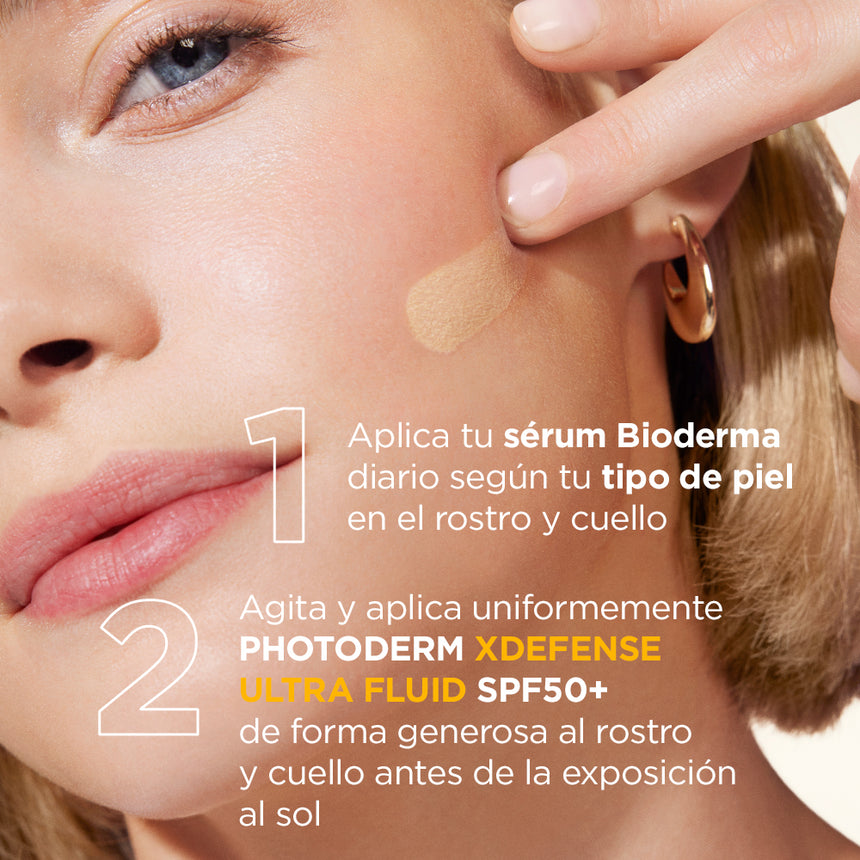 Bioderma Xdenfense Ultrafluid SPF50+ Color 40 ml.