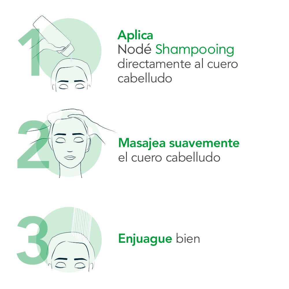 Bioderma Nodé Shampoo Fluido 400 ml.