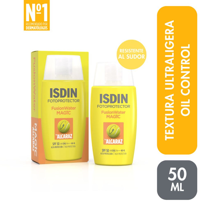 Fotoprotector Isdin Fusion Water Magic Alcaraz 50 ml