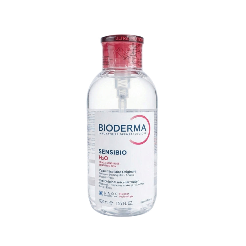 Bioderma Sensibio H2O Pump Ultra Práctico 500 ml.