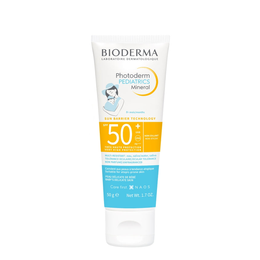 Fotoprotector Bioderma Pediatrics Mineral SPF 50+ 50 g