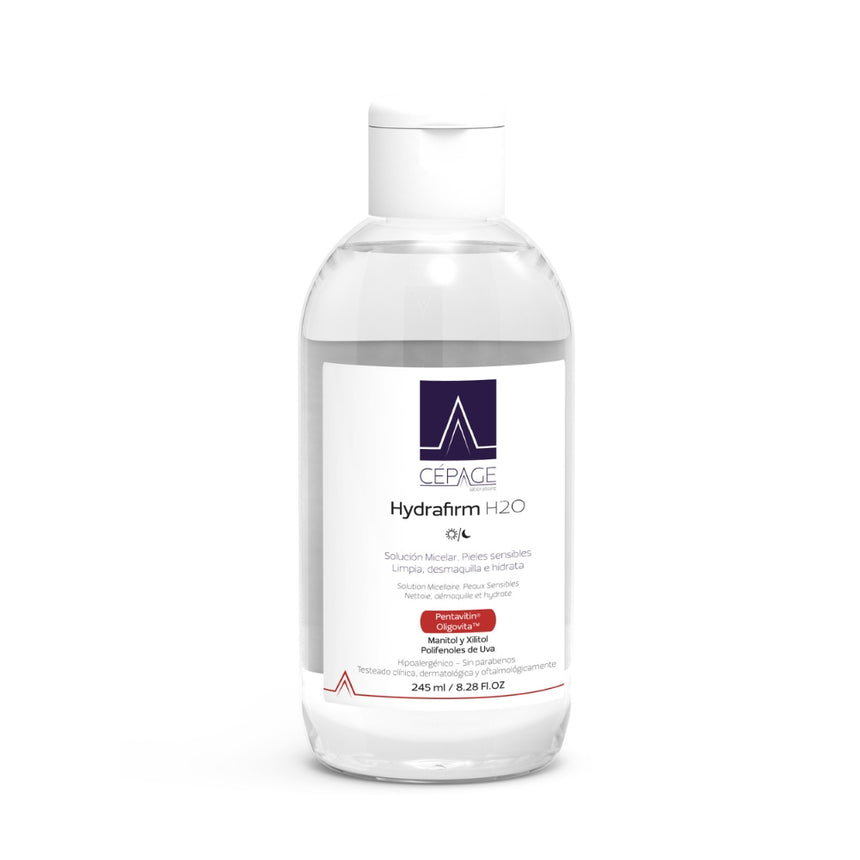 Cépage Hydrafirm H2O Agua Micelar Frasco 245 ml.