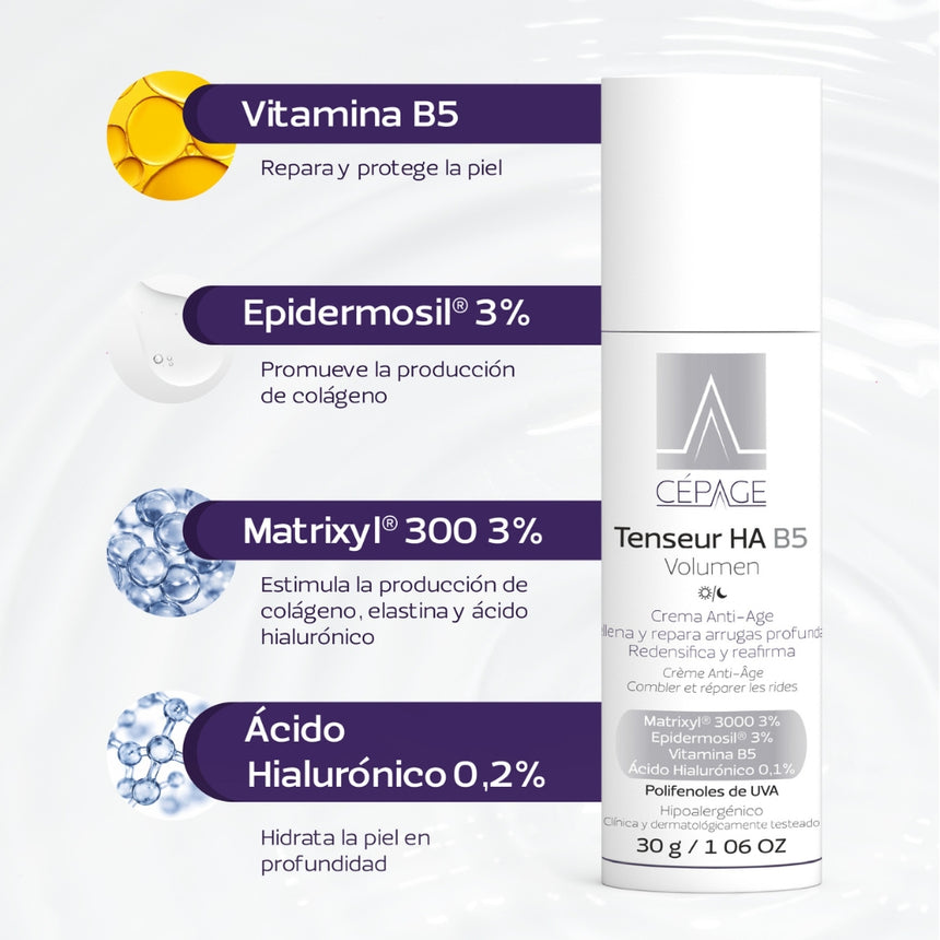 Cépage Tenseur HA B5 Volumen Crema 30 gr.