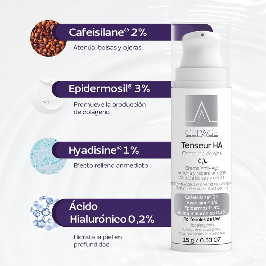 Contorno de Ojos Cépage Tenseur HA 15 g