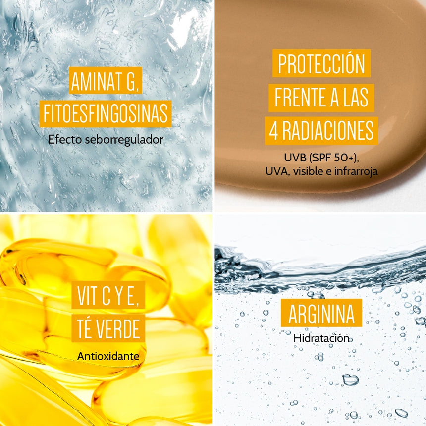 Fotoprotector Heliocare 360 Gel Oil Free Bronze 50 ml