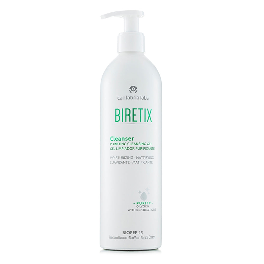 Gel Limpiador Biretix Cleanser Piel Mixta Grasa 400 ml