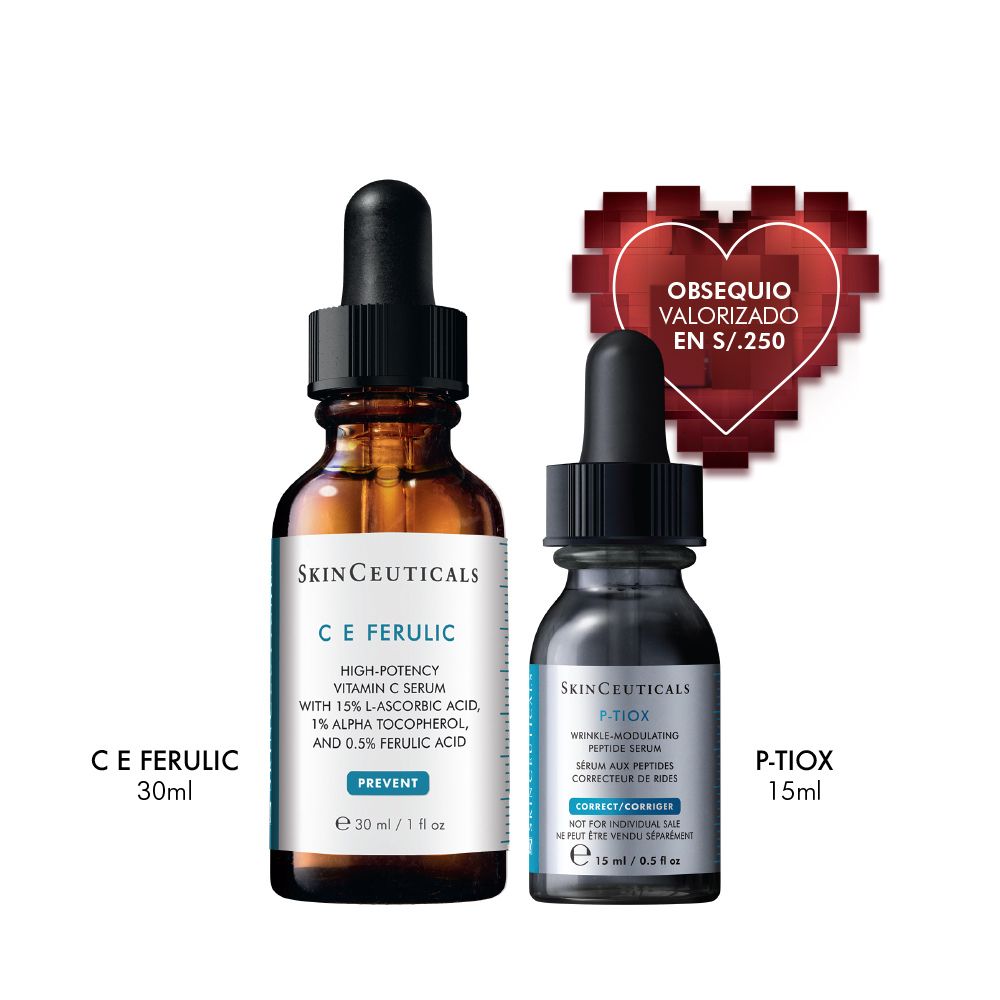 SkinCeuticals Serum Antioxidante Anti arrugas y pérdida de firmeza CE FERULIC 30 ml.