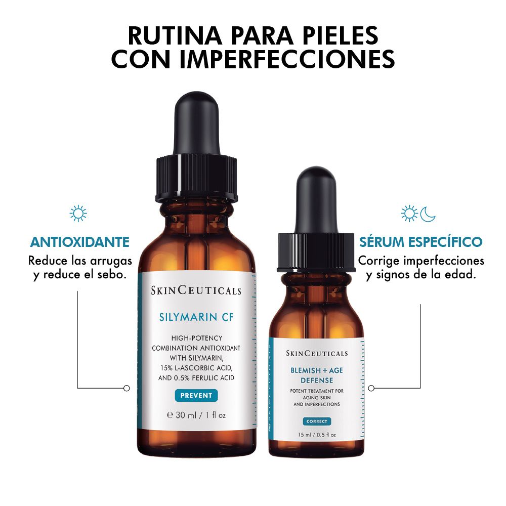 SkinCeuticals Serum Antioxidante Anti-imperfecciones Silymarin CF 30 ml.