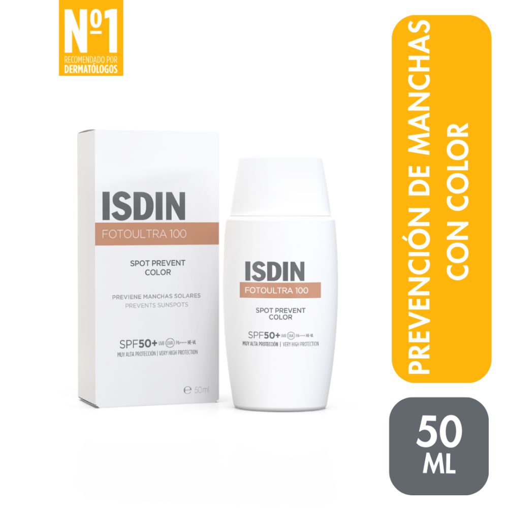 Fotoprotector Isdin Spot Prevent Color SPF 50+ 50 ml