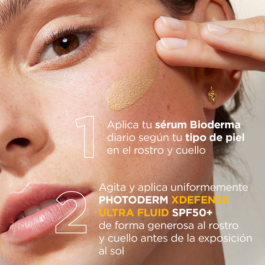 Bioderma Xdenfense Ultrafluid SPF50+ Color 40 ml.