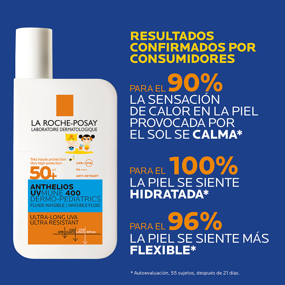 Anthelios Dermo Pediatrics Fluido UV Mune 400 SPF50+ 50 ml.