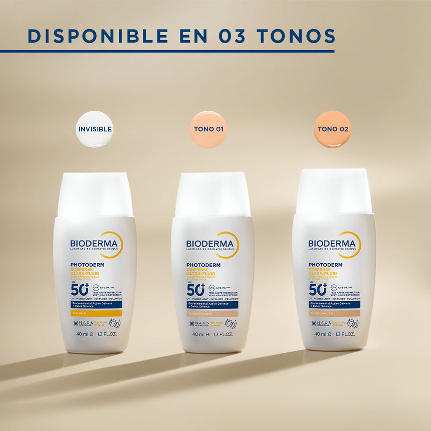 Bioderma Photoderm Xdefense Ultrafluid Invisible SPF50+ 40 ml.