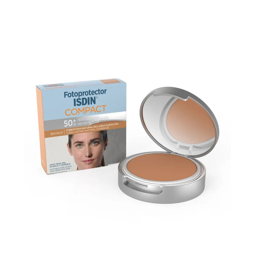 Fotoprotector Isdin Compacto Bronze SPF 50+ 10 g