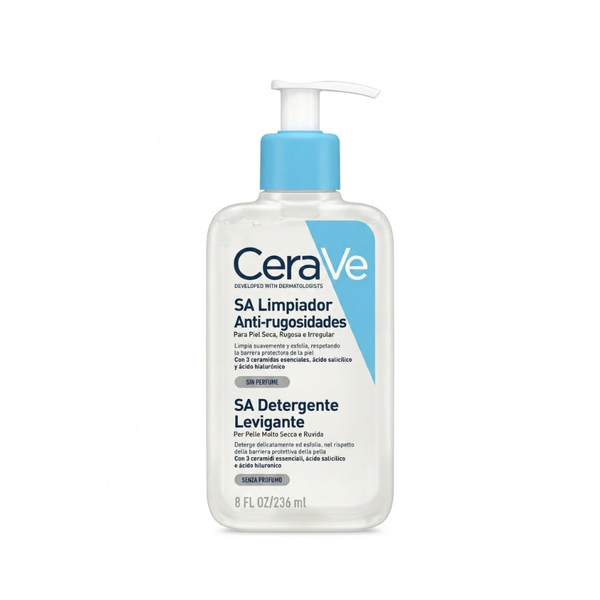Limpiador CeraVe SA Anti Rugosidades Exfoliante 236 ml