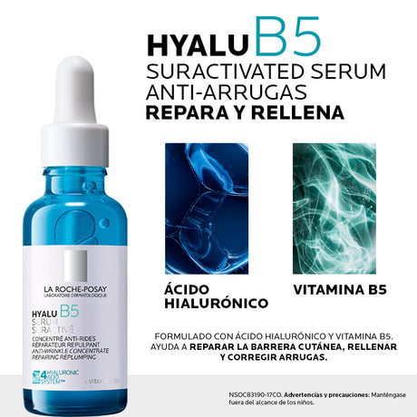 La Roche Posay Hyalu B5 Suractivated sérum antiarrugas 30 ml.