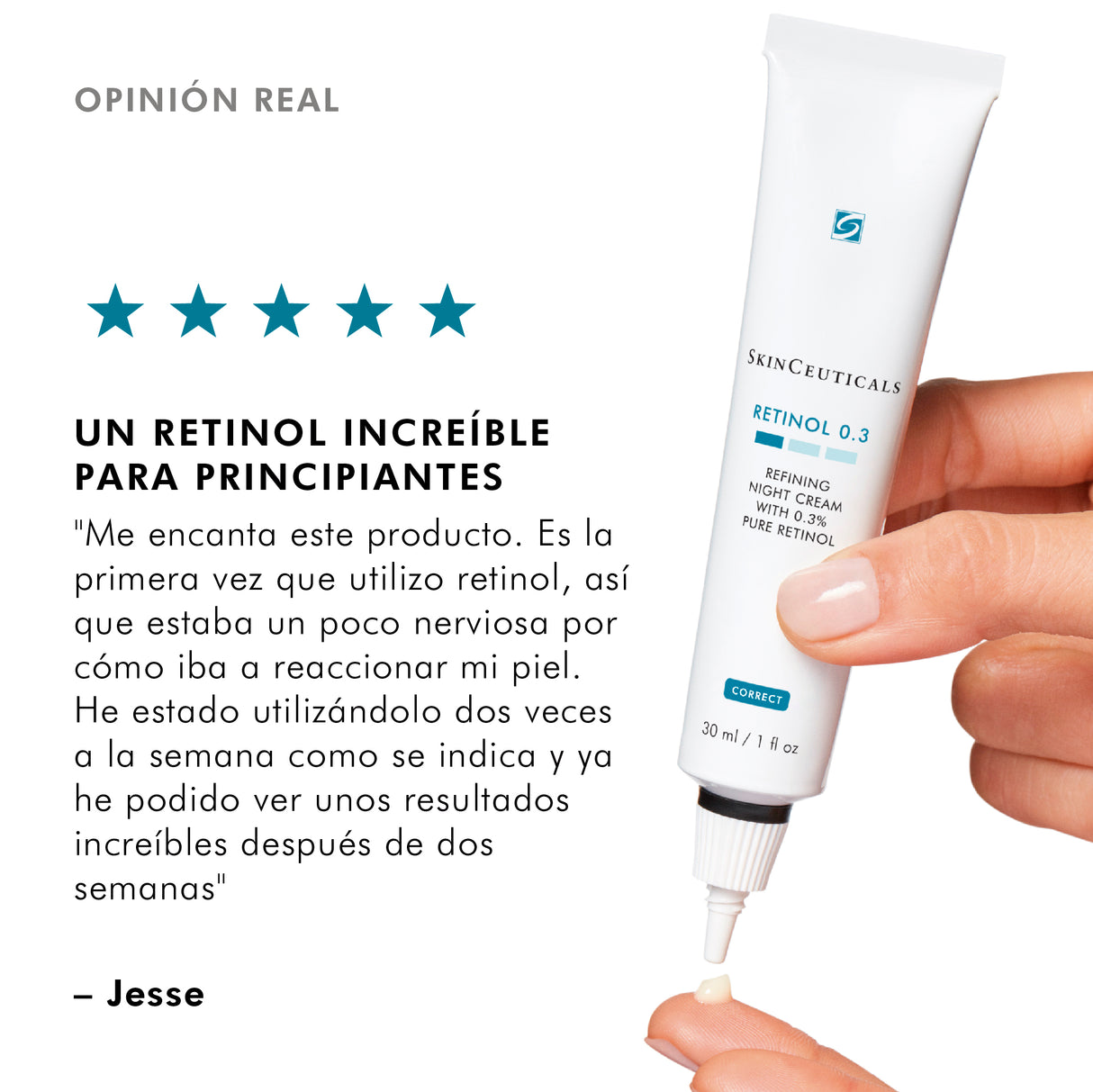 SkinCeuticals Crema Correctora Anti-arrugas y Anti-imperfecciones Retinol 0.3 30 ml.