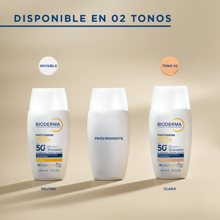 Fotoprotector Tono 02 Bioderma Xdefense Color SPF 50+ 40 ml