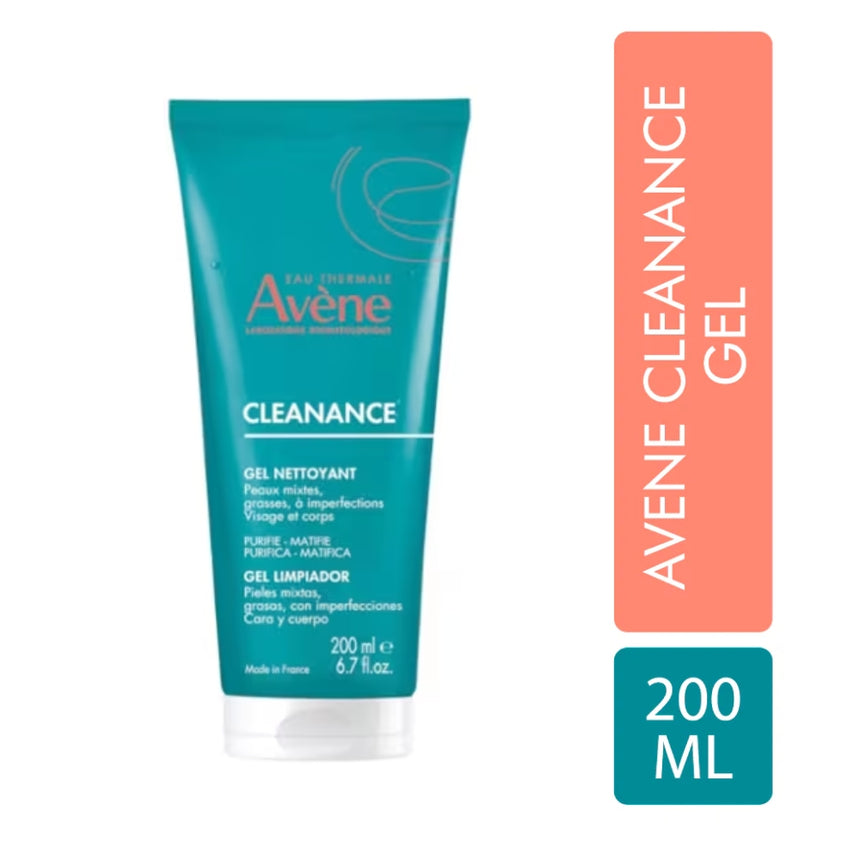 Gel Limpiador Avène Cleanance Piel Grasa Acneica