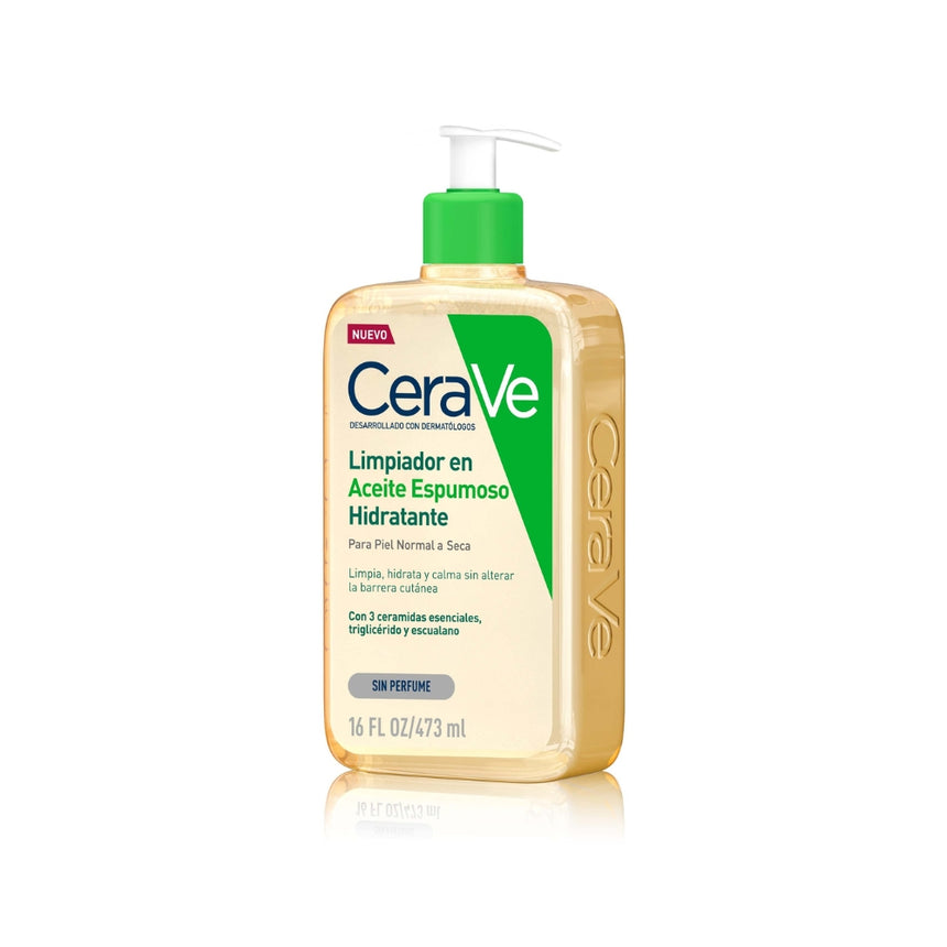Aceite Limpiador Cerave Espumoso Hidratante 473ml