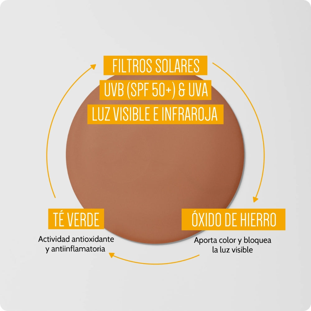 Fotoprotector Heliocare Color Oil Free Compact SPF 50+