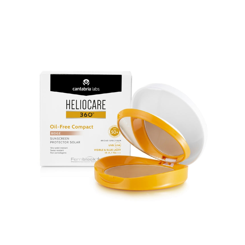 Fotoprotector Beige Heliocare 360° Color Oil Free Compact SPF 50+