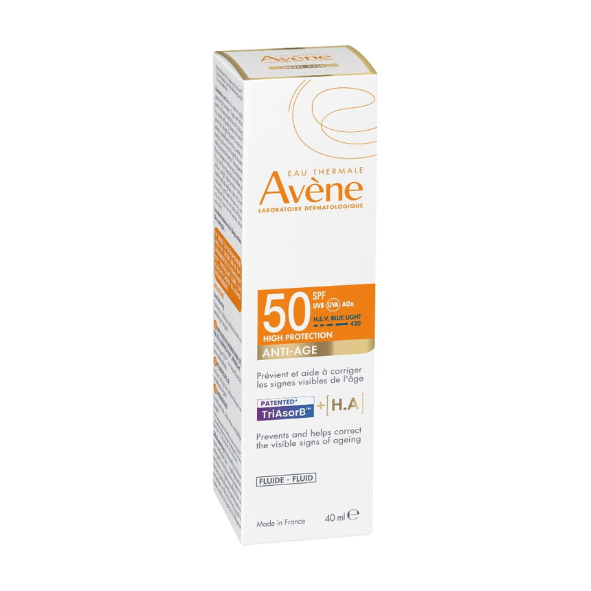 Fotoprotector Avène High Fluido Antiedad 50 SPF 40 ml