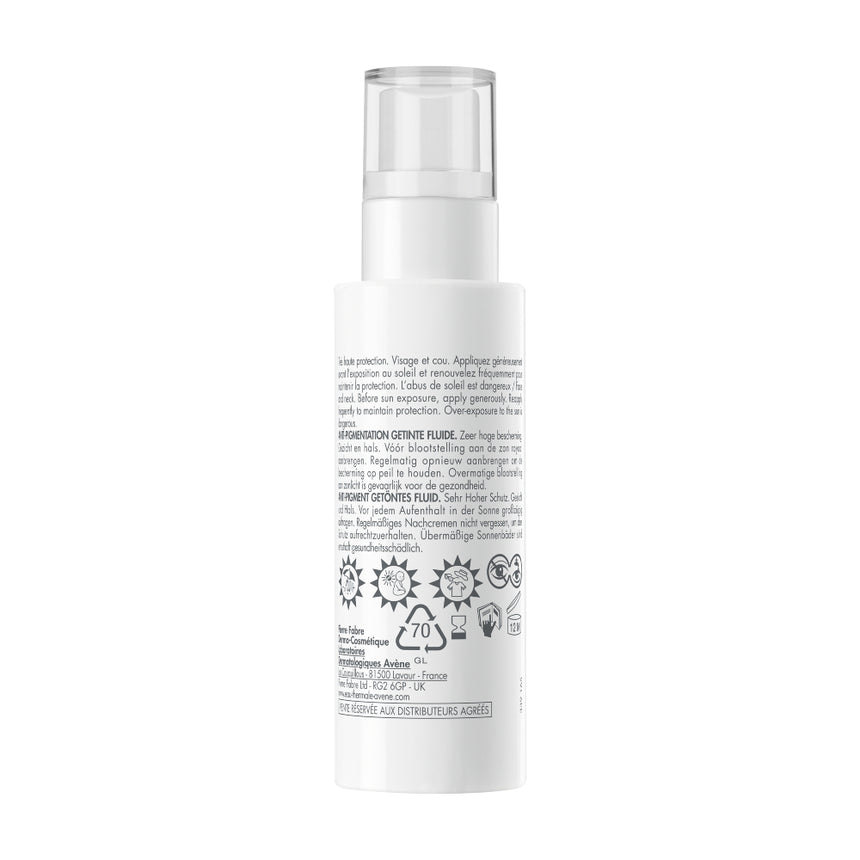 Fotoprotector Avène Solar Antipigmentación SPF 50+ 40 ml