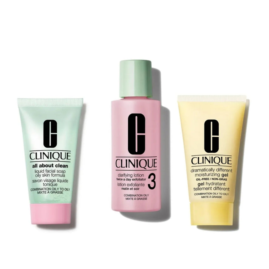 Pack Clinique 3 pasos Piel Mixta a Grasa