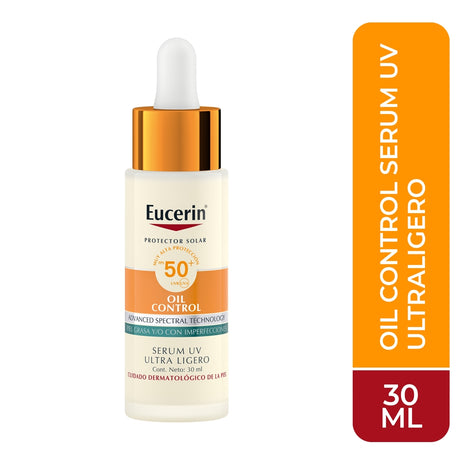 Fotoprotector Eucerin Oil Control Toque Seco Sérum 30 ml