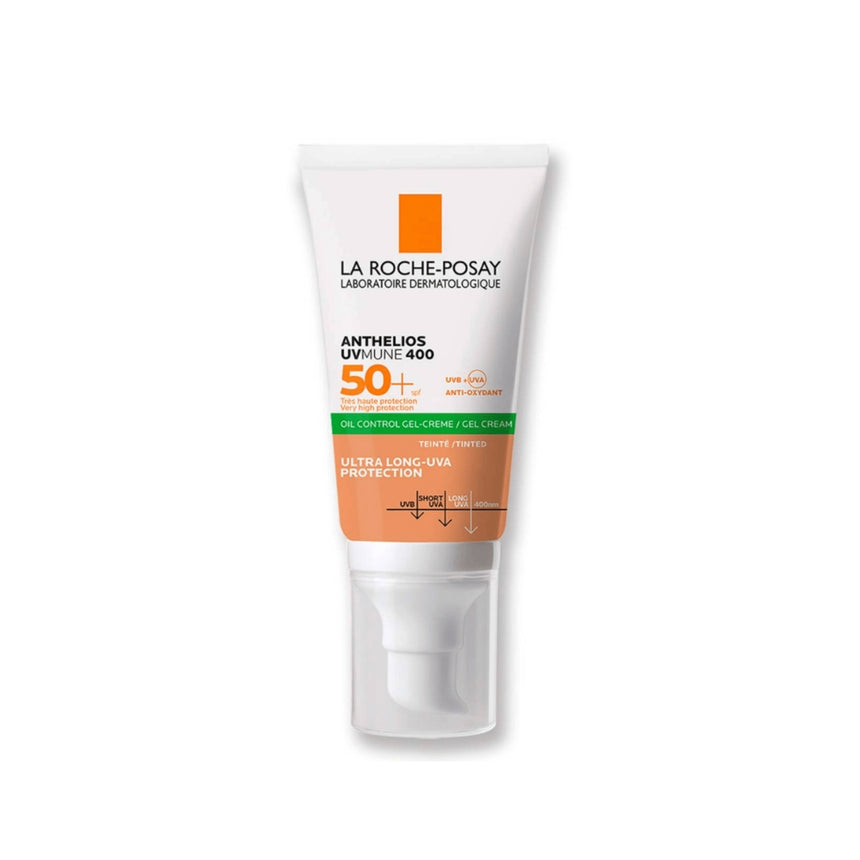 Fotoprotector con color La Roche Posay Anthelios Toque Seco SPF50+ 50 ml