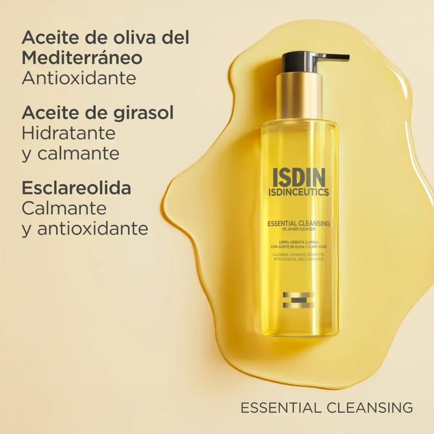 Aceite Limpiador Isdin Isdinceutics Essential Cleansing 200 ml