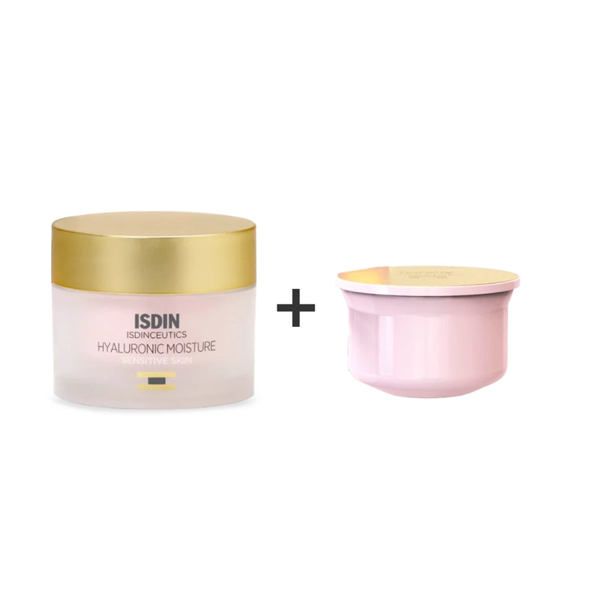 Pack Hyaluronic Moisture Isdin + Refill Sensitive Skin