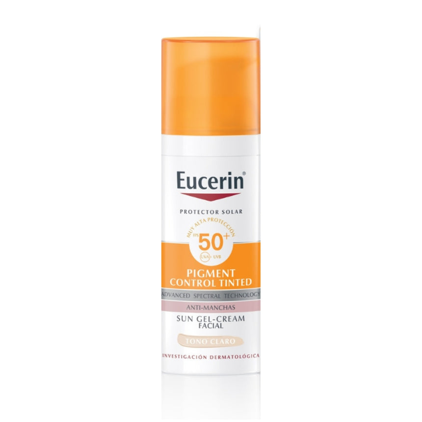 Fotoprotector Tono Claro Eucerin Pigment Control SPF 50+ 50 ml