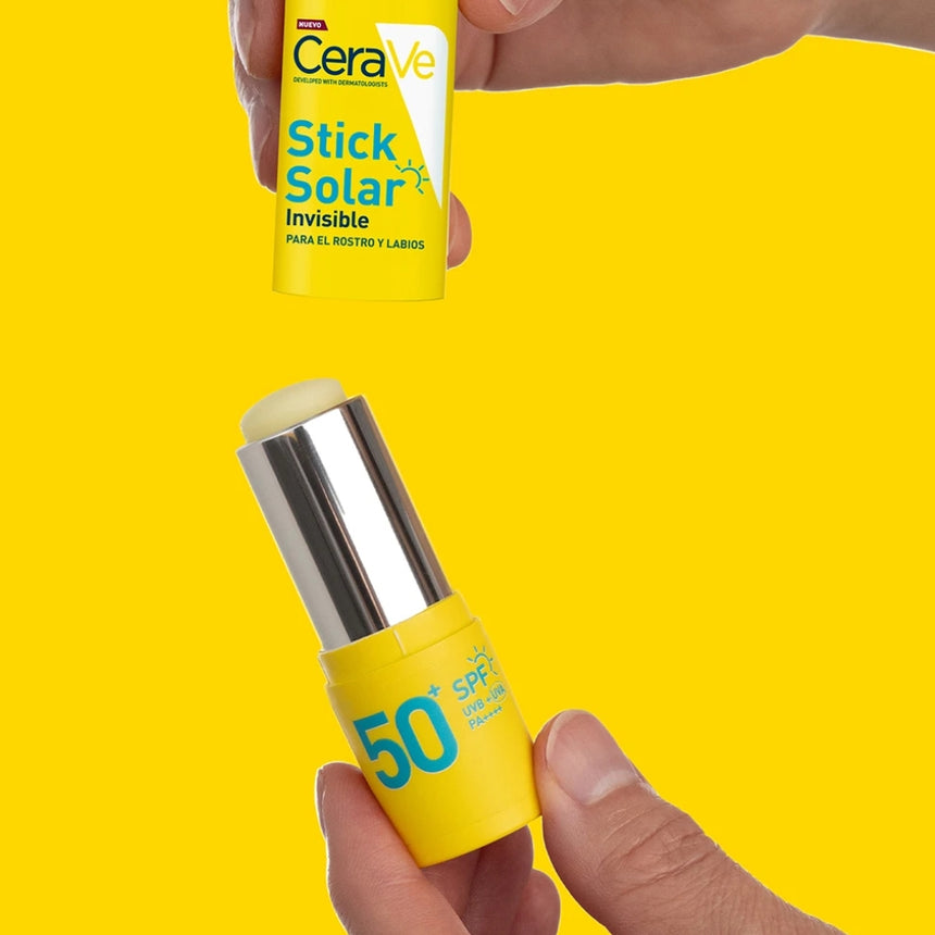 Protector solar Stick Cerave SPF 50 Invisible 8 g