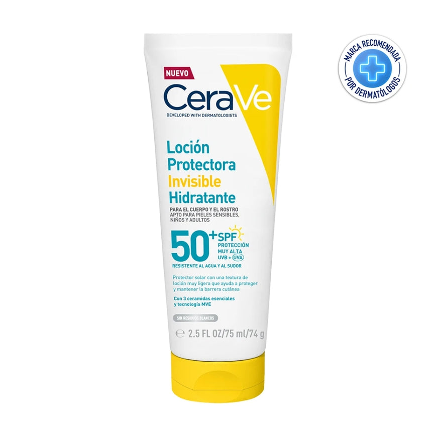 Loción protectora Cerave Invisible Hidratante 75 ml