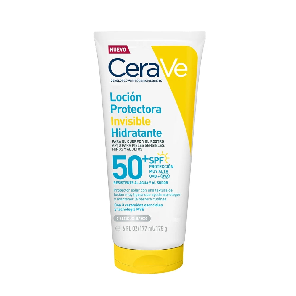 Loción protectora Cerave Invisible Hidratante 177 ml
