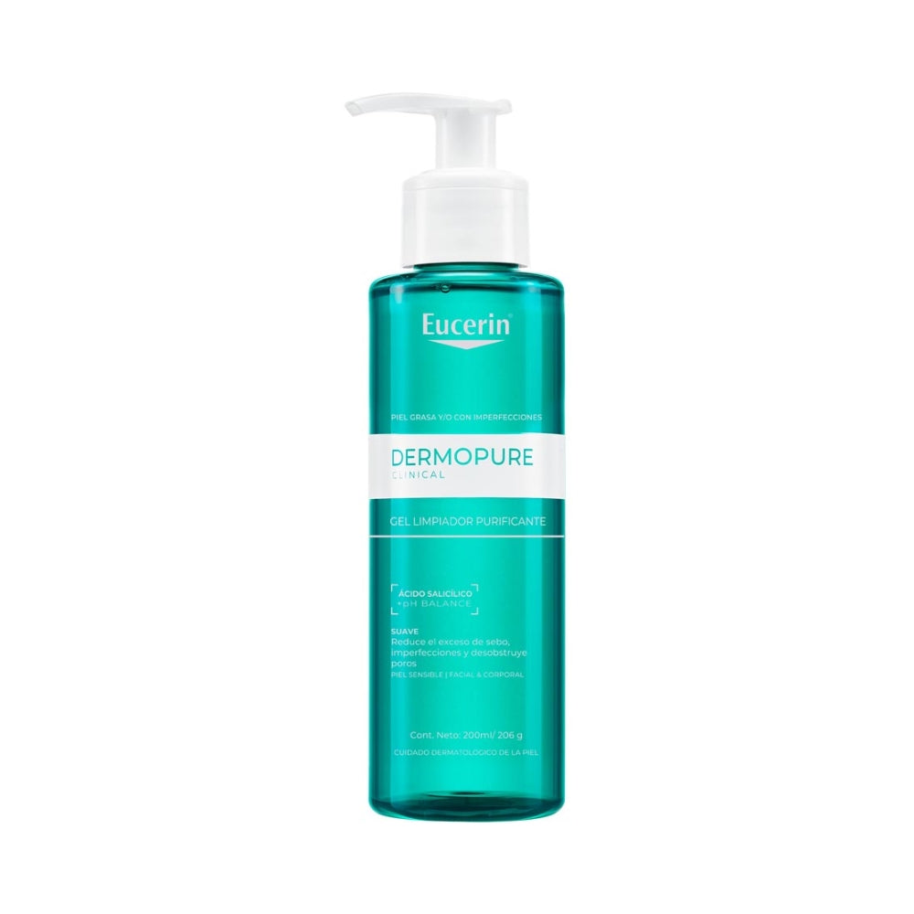 Gel Limpiador Purificante Eucerin Dermopure Clinical 200 ml