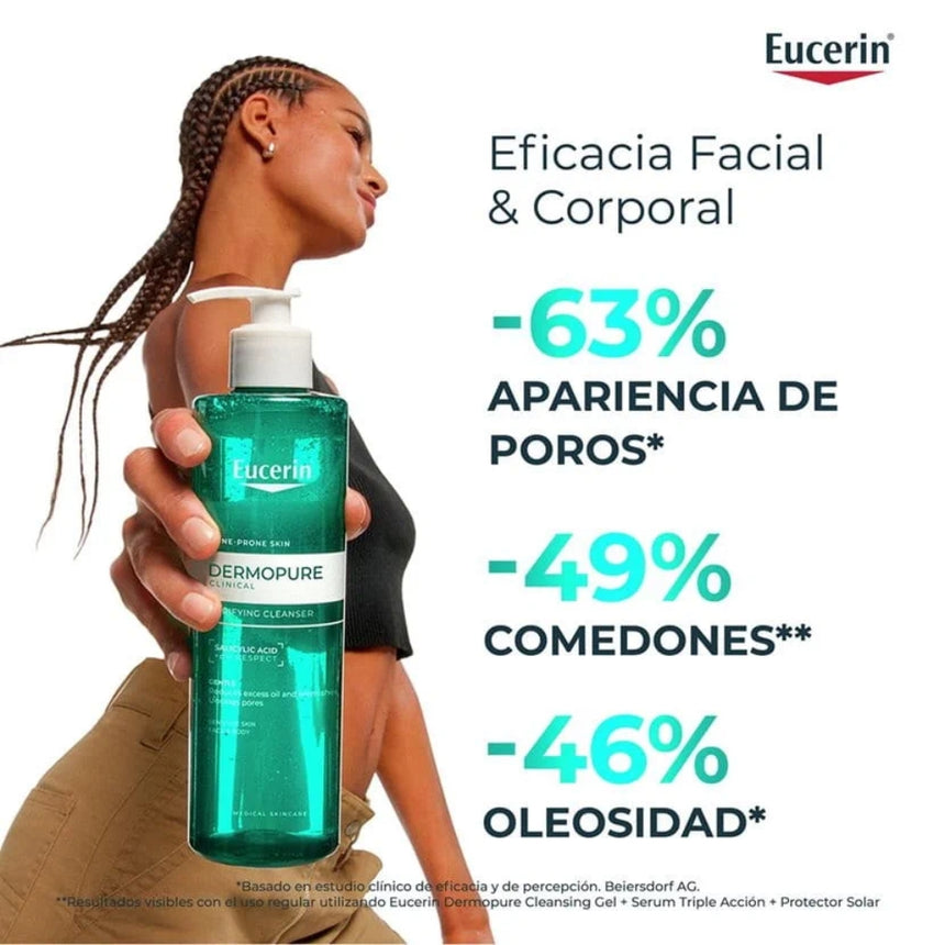 Gel Limpiador Purificante Eucerin Dermopure Clinical