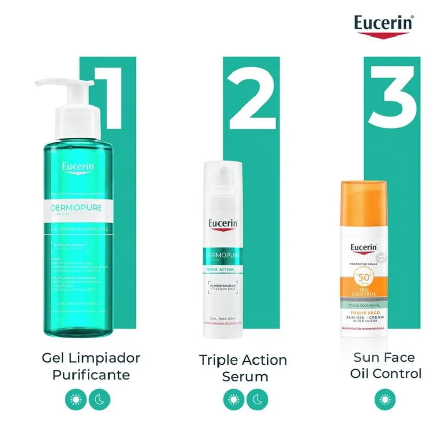 Gel Limpiador Purificante Eucerin Dermopure Clinical